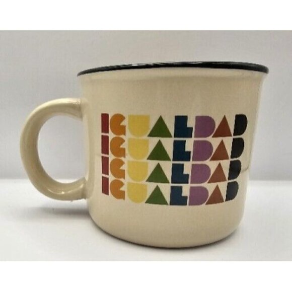 #takepride 15oz Camper Mug Igualdad Off White - Picture 4 of 7